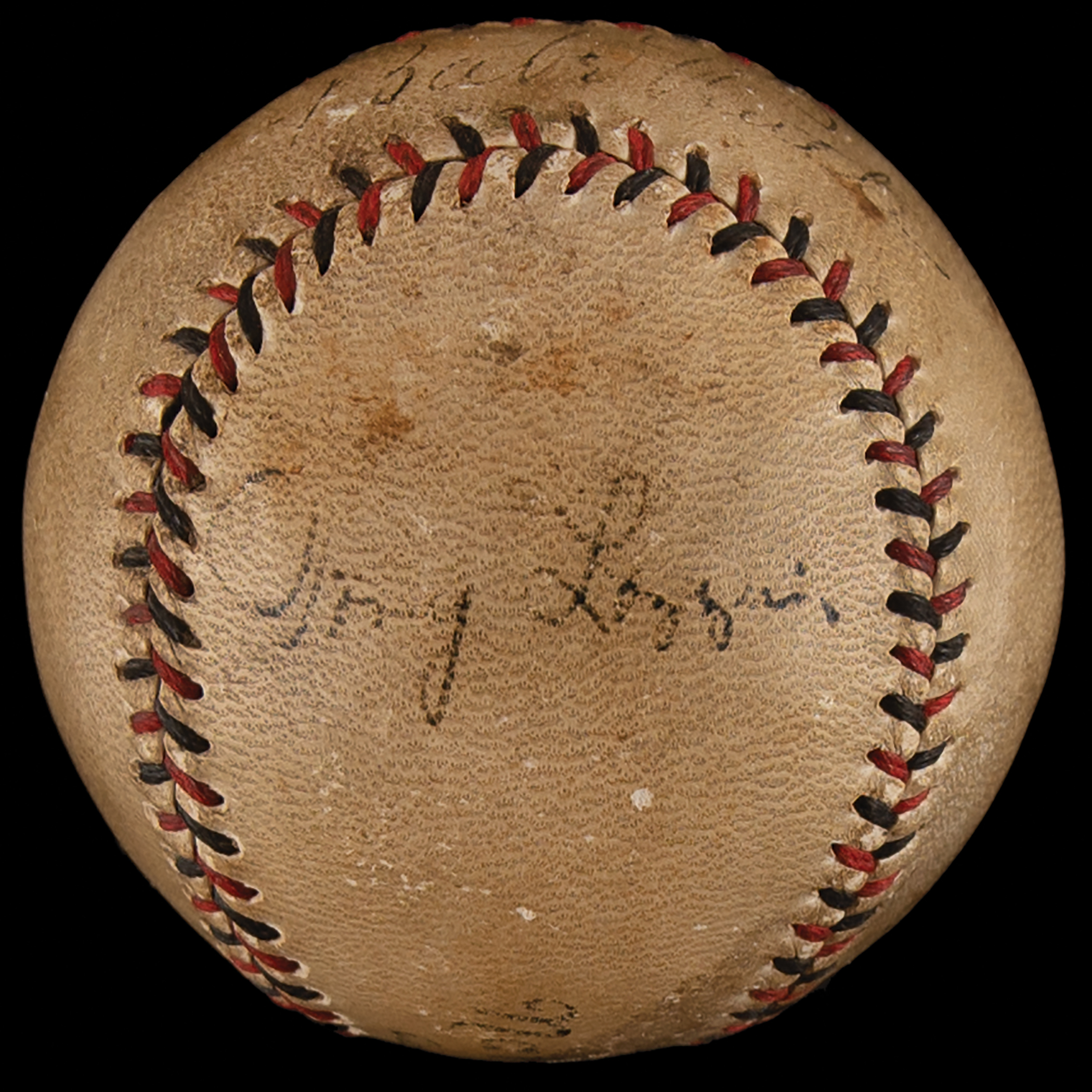 Lot #855 Babe Ruth and Tony Lazzeri Signed Baseball - Image 3