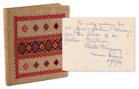 Lot #587 Ernest Hemingway Signature - Image 1