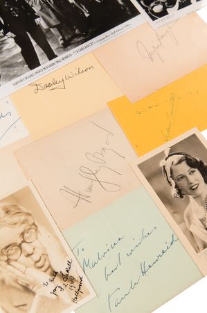Lot #783 Casablanca (35+) Signed Items with Humphrey Bogart, Ingrid Bergman, Michael Curtiz, Dooley Wilson, and Many More - Image 1