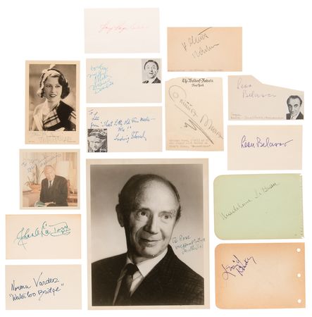 Lot #783 Casablanca (35+) Signed Items with Humphrey Bogart, Ingrid Bergman, Michael Curtiz, Dooley Wilson, and Many More - Image 4