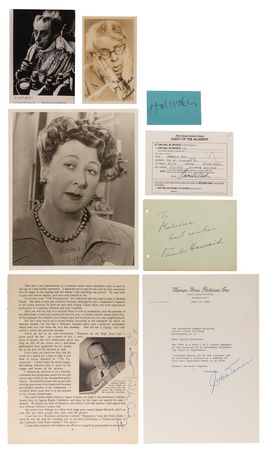 Lot #783 Casablanca (35+) Signed Items with Humphrey Bogart, Ingrid Bergman, Michael Curtiz, Dooley Wilson, and Many More - Image 5