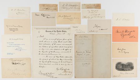 Lot #215 US Treasurers and Signers of Currency:
