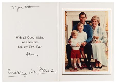 Lot #241 Princess Diana and King Charles III