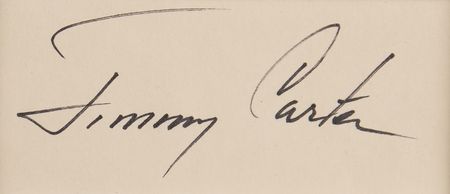 Lot #82 Five Presidents Signature Display - Carter, Bush, Clinton, Bush, and Obama - Image 4