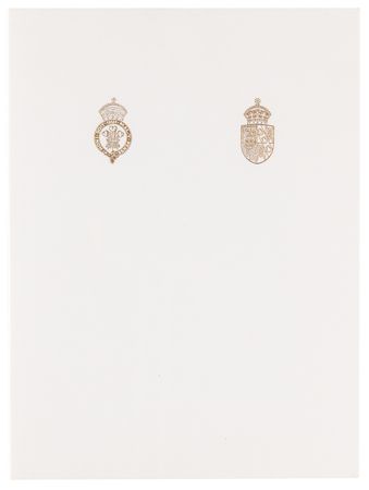 Lot #242 Princess Diana and King Charles III Signed Christmas Card (1989) - Image 2