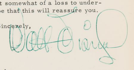 Lot #551 Walt Disney Typed Letter Signed on Third Man on the Mountain - Image 2
