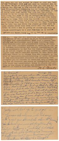 Lot #372 Lindbergh Kidnapping: Juror Robert Cravatt Letter Collection and Rare “Official Pass