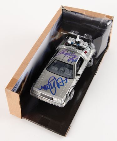 Lot #772 Back to the Future: Michael J. Fox and