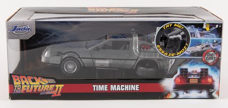 Lot #772 Back to the Future: Michael J. Fox and Christopher Lloyd Signed DeLorean ‘Time Machine’ Model Car - Image 2
