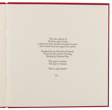 Lot #114 Gerald Ford Signed Book - The Thirty-Eighth President (Ltd. Ed. #70/300) - Image 5