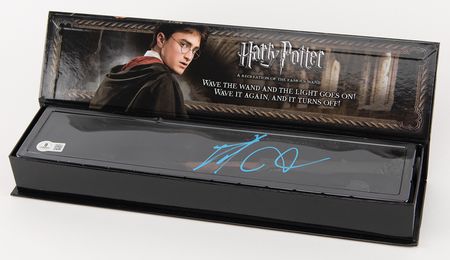 Lot #802 Harry Potter: Daniel Radcliffe Signed Wizard Wand - Image 1