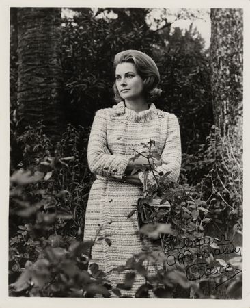 Lot #810 Grace Kelly Signed Photograph - Image 1