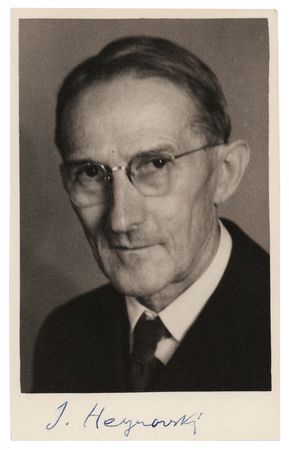 Lot #350 Jaroslav Heyrovsky Signed Photograph - Image 1