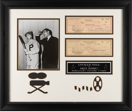 Lot #775 Lucille Ball and Desi Arnaz (2) Signed