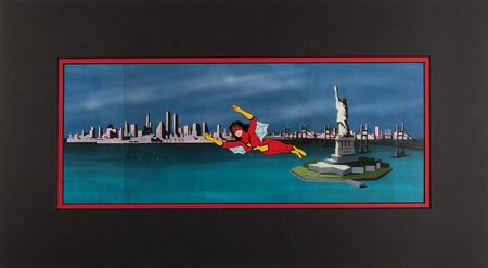 Lot #570 Spider-Woman production cel from the Spider-Woman television show - Image 2