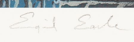 Lot #558 Eyvind Earle Signed 'Sleeping Beauty Castle Tableaus' Giclee Print – 'Burning Spinning Wheels' (Ltd. Ed. #2/40) - Image 2