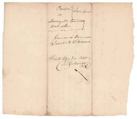 Lot #340 Stephen A. Douglas Third-Person Autograph Document Signed - Image 2