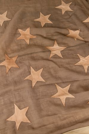 Lot #35 Civil War-era United States Union 34-Star 'Gum Swamp' Flag (1861-1863) - Image 4
