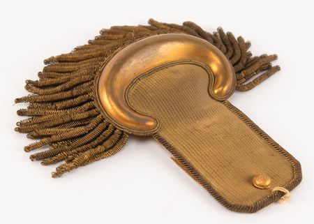 Lot #449 Civil War: John A. Hawes’s Massachusetts Volunteer Militia ‘Captain of Infantry’ Epaulettes - Image 3
