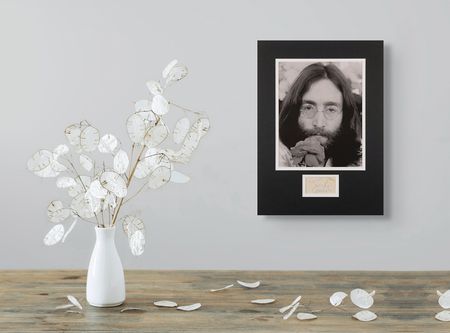 Lot #639 Beatles: John Lennon Signature - Image 3