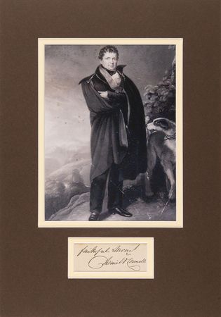 Lot #386 Daniel O'Connell Signature