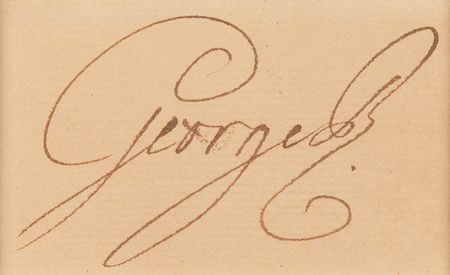 Lot #362 King George III Signature - Image 2