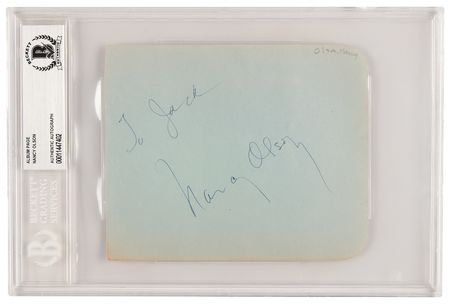 Lot #838 Sunset Boulevard Collection of (9) Signatures - Image 3
