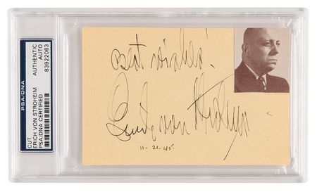 Lot #838 Sunset Boulevard Collection of (9) Signatures - Image 6