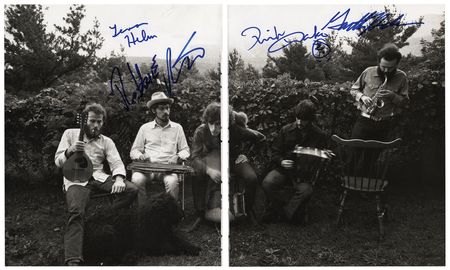 Lot #670 The Band (2) Signed Photographs - Image 1