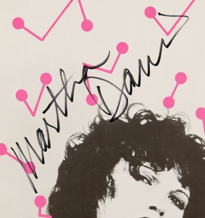 Lot #704 The Motels Signed 1980 Concert Poster (Brussels, Belgium) - Image 3