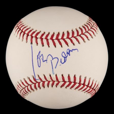 Lot #90 Joe Biden Signed Baseball - Image 1