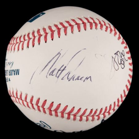 Lot #710 Pearl Jam Signed Baseball - Image 2