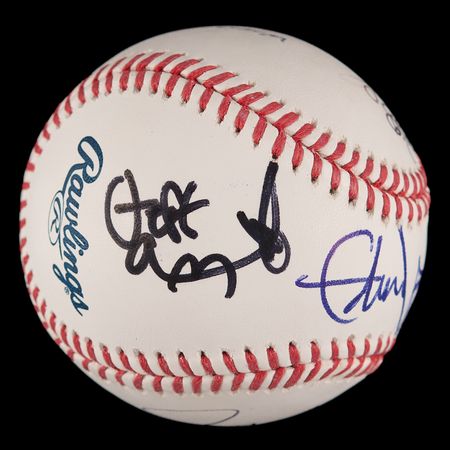Lot #710 Pearl Jam Signed Baseball - Image 4