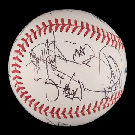 Lot #703 Dave Matthews Signed Baseball - Image 4