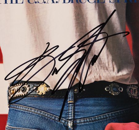 Lot #721 Bruce Springsteen Signed Album - Born in the U.S.A. - Image 2