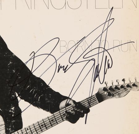 Lot #722 Bruce Springsteen Signed Album - Born to Run - Image 2
