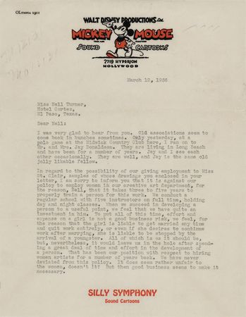 Lot #549 Roy O. Disney Typed Letter Signed - It is
