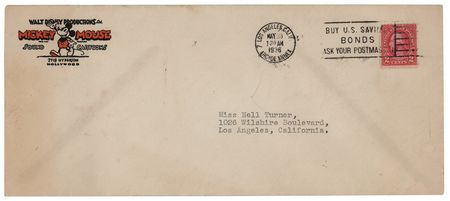 Lot #550 Roy O. Disney Typed Letter Signed - Image 2