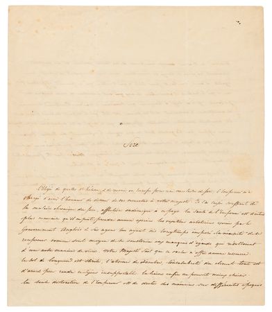 Lot #421 Napoleon: Countess Montholon Rare Autograph Letter Signed - Napoleon's Last Lover, Reminiscing on the Exiled French Emperor’s Life on Saint Helena - Image 2