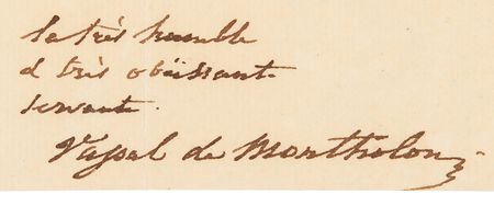 Lot #421 Napoleon: Countess Montholon Rare Autograph Letter Signed - Napoleon's Last Lover, Reminiscing on the Exiled French Emperor’s Life on Saint Helena - Image 4