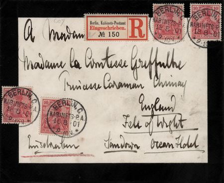 Lot #239 Kaiser Wilhelm II Autograph Letter Signed on the Death of His Mother, Victoria, Princess Royal - Image 3