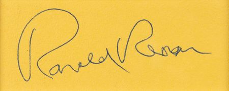 Lot #112 Five Presidents Signature Display - Nixon, Ford, Carter, Reagan, and Bush - Image 5