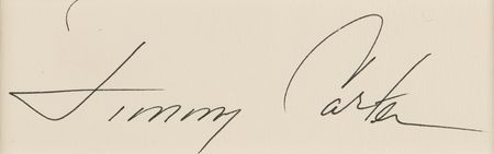 Lot #112 Five Presidents Signature Display - Nixon, Ford, Carter, Reagan, and Bush - Image 6