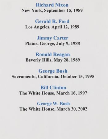 Lot #84 Seven Presidents (7) Multi-Signed 'Presidential Seal' Photograph - Image 3