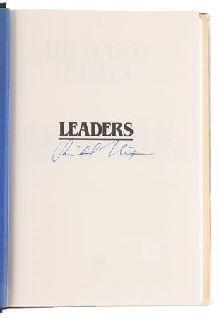 Lot #162 Richard Nixon (2) Signed Books - Image 2