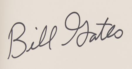 Lot #345 Bill Gates Signed Book - Source Code: My Beginnings - Image 2