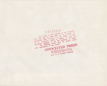 Lot #123 John F. Kennedy 1963 Original Wirephoto - Address on Unemployment and Budget - Image 2