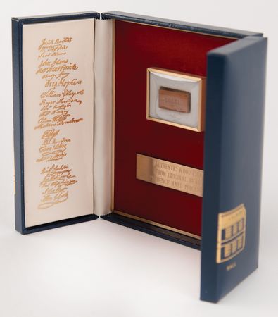 Lot #356 Independence Hall Wood Relic - Limited Edition - Image 3