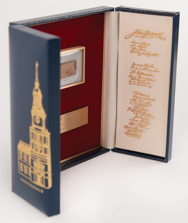 Lot #356 Independence Hall Wood Relic - Limited Edition - Image 4