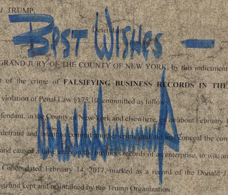 Lot #193 Donald Trump Signature - Image 2